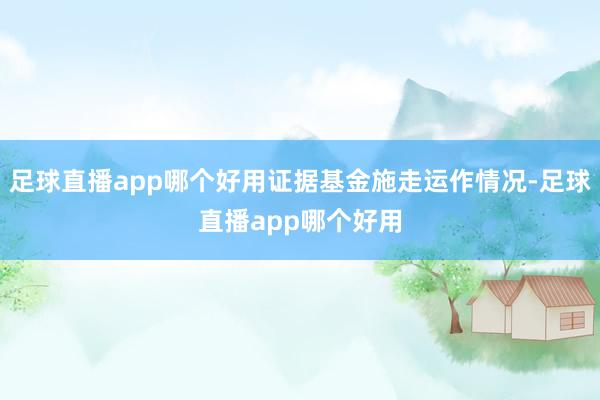 足球直播app哪个好用证据基金施走运作情况-足球直播app哪个好用